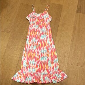Place Vibrant Pink and Orange Dress
